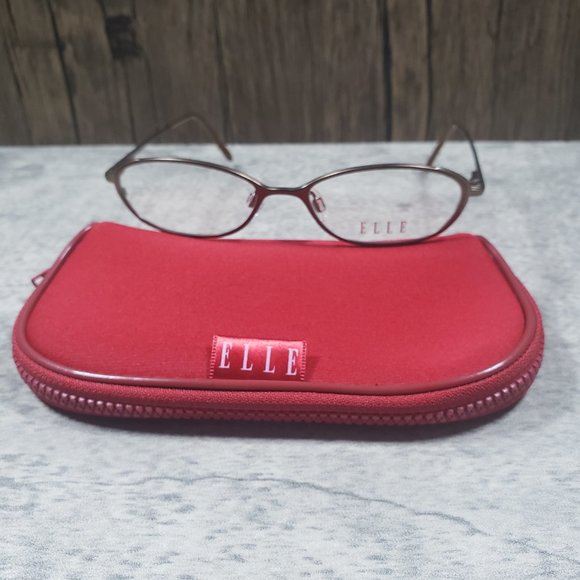 Elle Eyeglasses EL18573 49-16-135 Brown - Picture 8 of 8